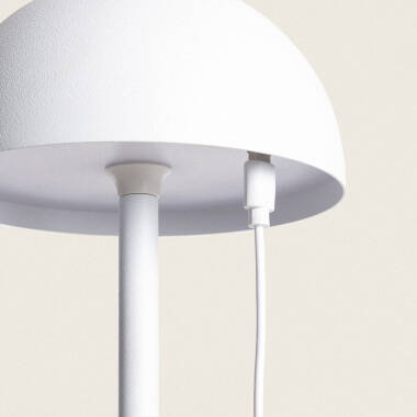 Image of Kael Portable Metal LED Table Lamp with USB Rechargeable Battery