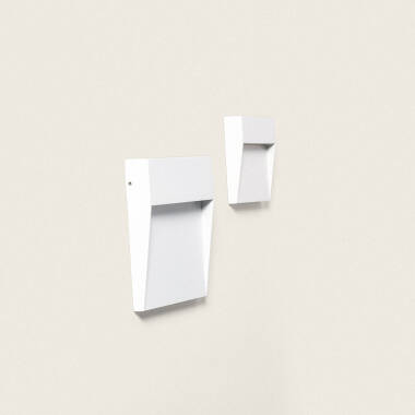Image of Jade 3W Square Outdoor Selectable CCT LED Wall Light