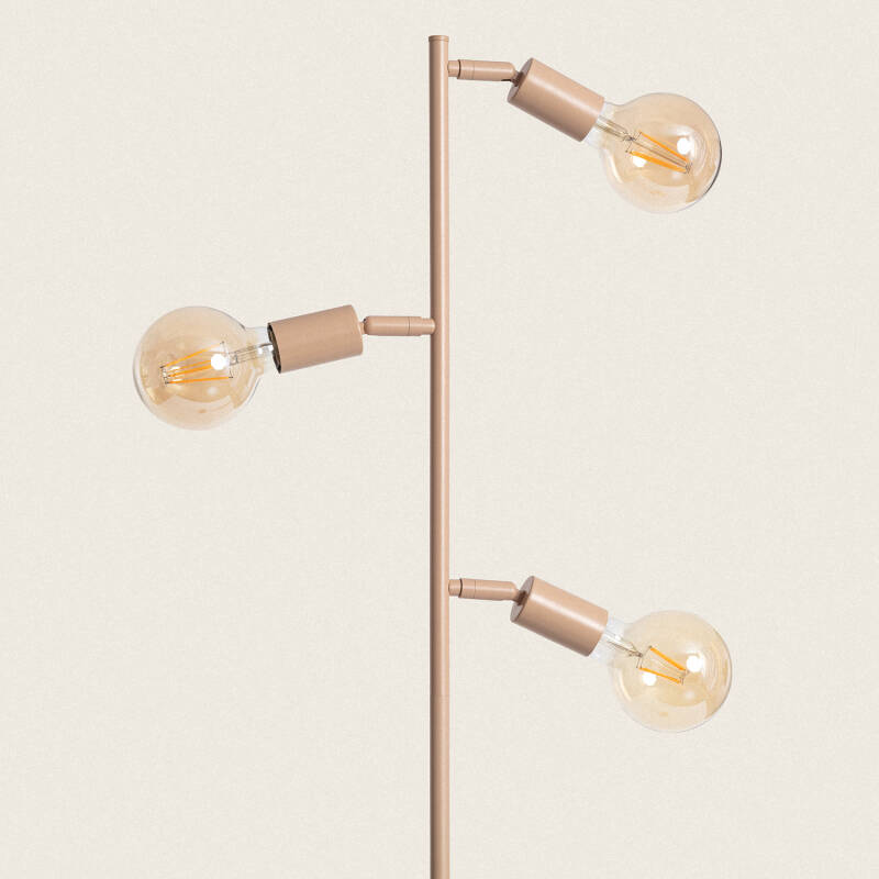 Afbeelding van Staande lamp metaal Aratz 3 Spots 