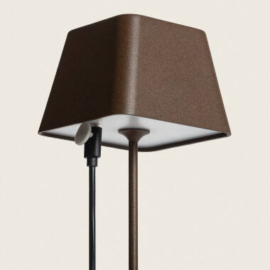 Image de Lampe à Poser LED Extérieure portative Aluminium avec Batterie Rechargeable Willy  