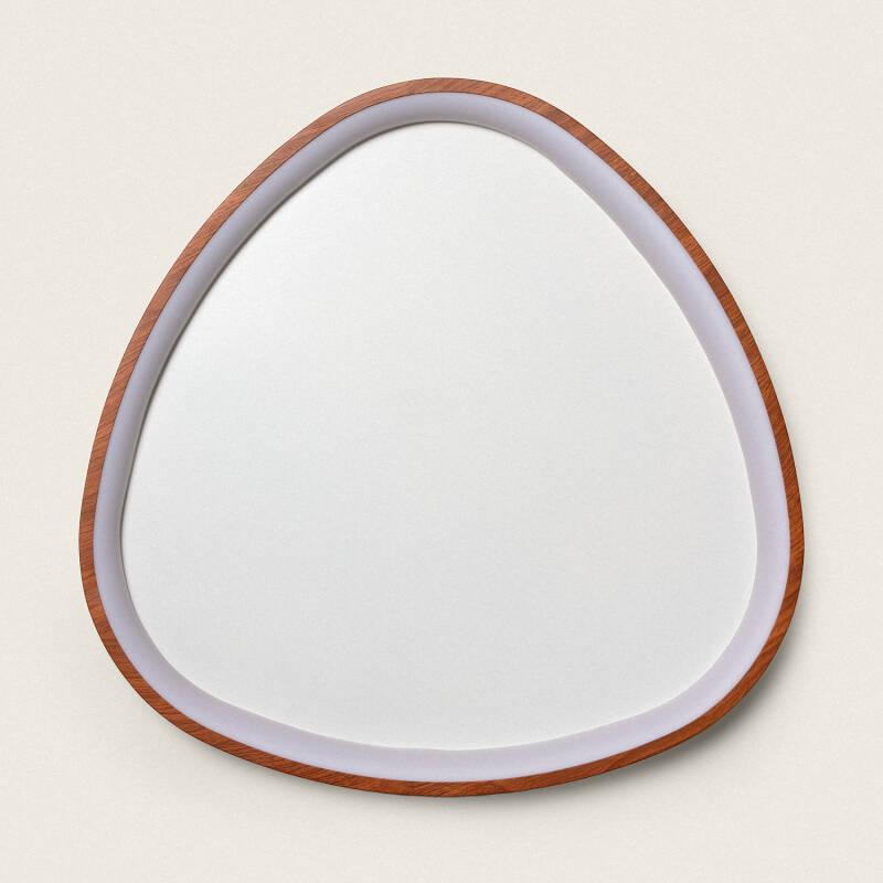 Image of Owen Oval 30W Metal CCT Selectable LED Ceiling Light Ø600 mm