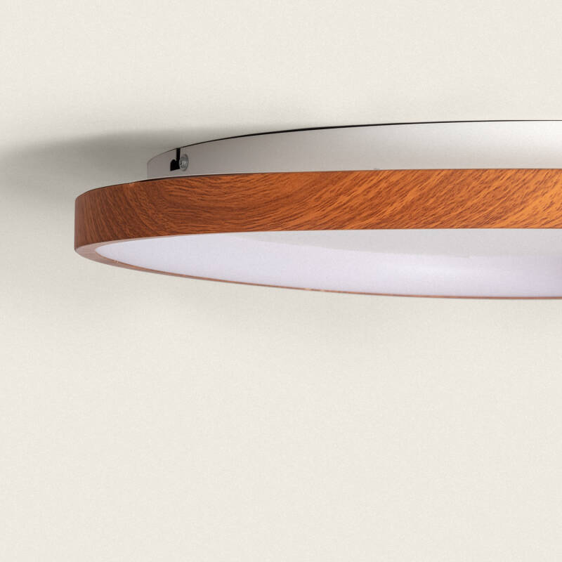 Image of Owen Oval 30W Metal CCT Selectable LED Ceiling Light Ø600 mm