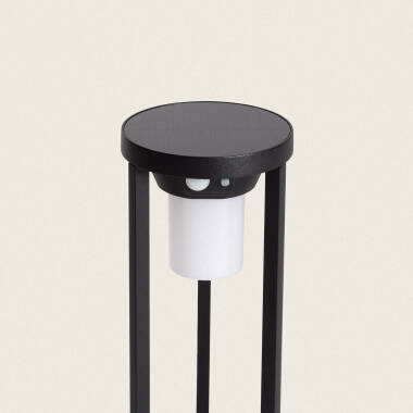 Image of Eneko 2W Aluminium Outdoor Solar LED Bollard with Motion Sensor 40cm 