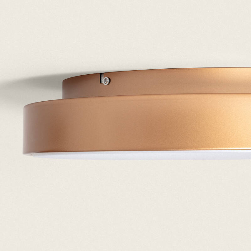 Image of Jacob Round 40W Metal CCT Selectable LED Ceiling Light Ø470 mm