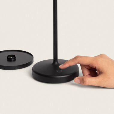 Immagine di Lampada da Tavolo LED 6W Portatile con Batteria USB Ricaricabile Dipley 