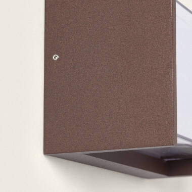 Bild von LED-Außenwandleuchte 12W Aluminium CCT Wählbar Doppeldiffusor Isolde