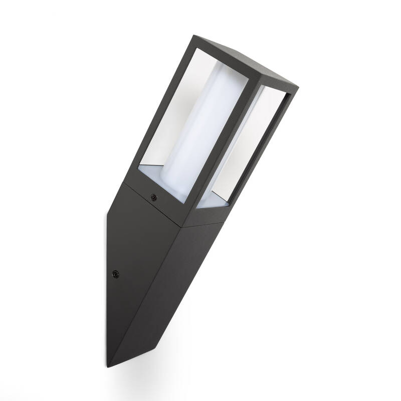 Image of Maine Aluminium & Glass Outdoor Wall Lamp 