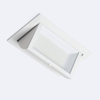 Downlight LED 40W Rechthoek Richtbaar  Chip OSRAM CCT  120 lm/W Zaagmaat 227x130 mm