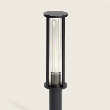 Image of Norwich Aluminium & Glass Outdoor Bollard 60cm 