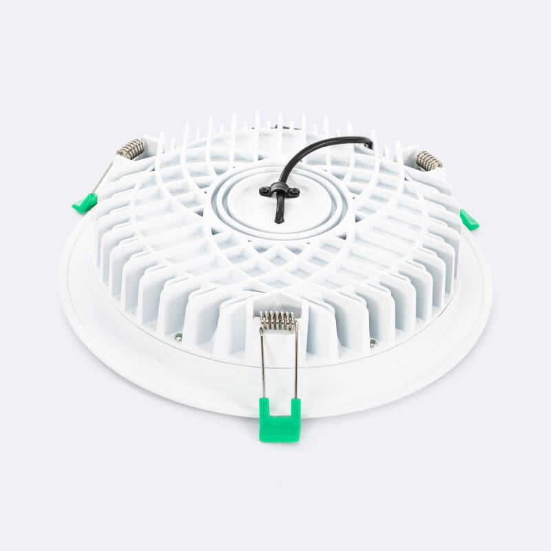 Ledkia Downlight LED 30W Rond Aero - Blanc Chaud - Rue Du Commerce