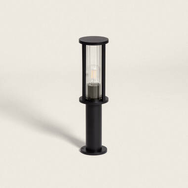 Image of Norwich P Aluminium & Glass Outdoor Bollard 45cm 