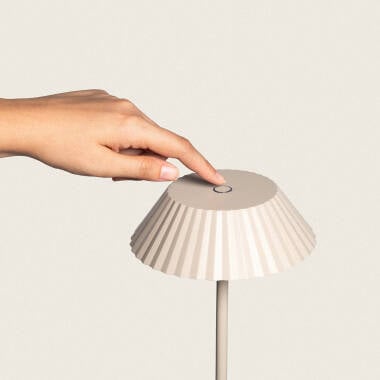 Afbeelding van LED Staande lamp outdoor Metaal  met oplaadbare USB-batterij Metaal Hoima