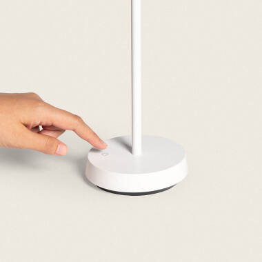 Image of Katuma 2W Portable Metal LED Table Lamp with USB Rechargeable Battery