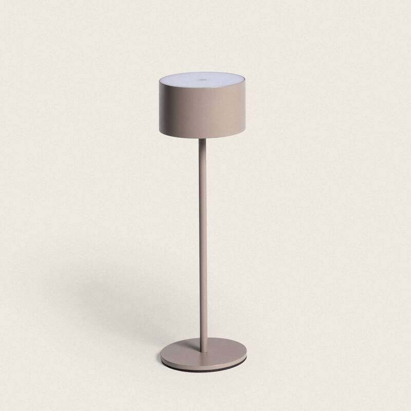 Image of Mounka 2W Portable Metal LED Table Lamp with USB Rechargeable Battery