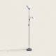 Image de Lampadaire Métal avec Lumière de Lecture Ander