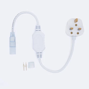 Rectifier Power Cable for 220V AC Round 360º N-FLEX14 Neon LED Strip 120LED/m Ø14 mm