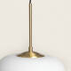 Image de Suspension LED 9W Métal et Verre Keyla