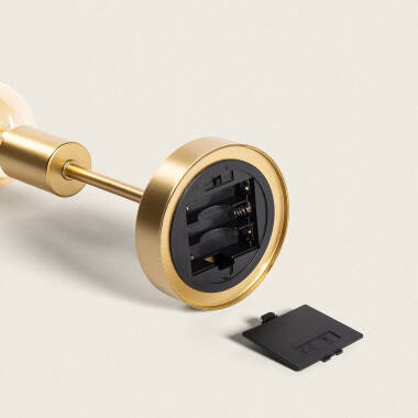 Immagine di Lampada da Tavolo LED Portatile Metallo Zoe