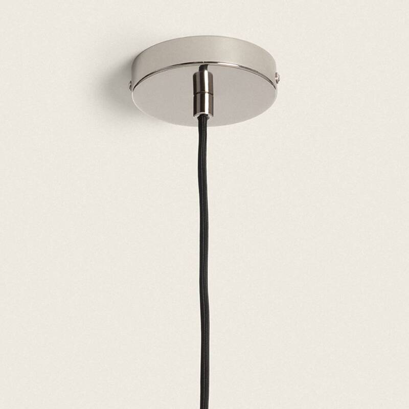 Image of Hammered Gold/Silver Pendant Lamp 