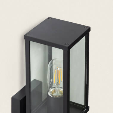 Image of Dingle Aluminium & Glass Outdoor Wall Lamp 