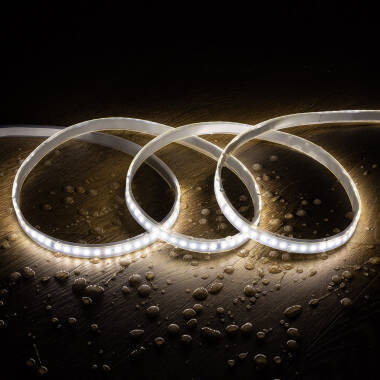 5m 24V LED Strip Digital SPI SMD in Monochrome 120LED/m 10mm Wide Cut at Every 10cm IP67
