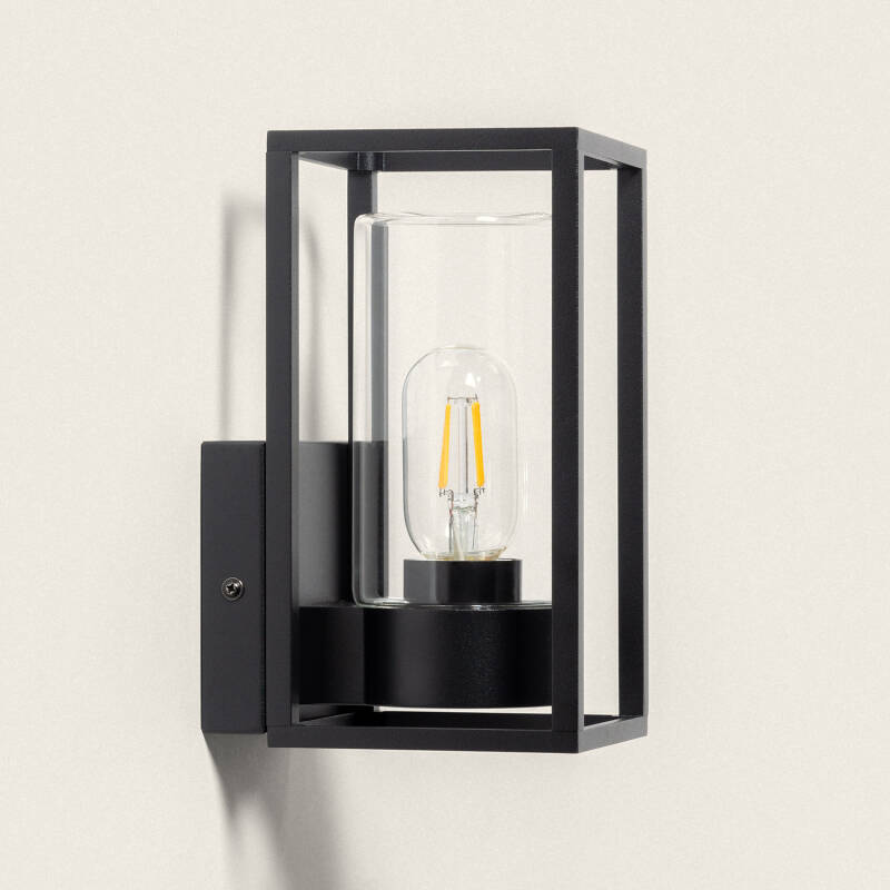 Image of Doolin Aluminium & Glass Outdoor Wall Lamp 