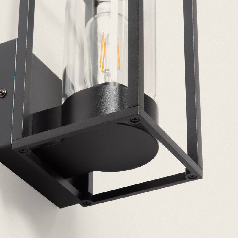 Image of Doolin Aluminium & Glass Outdoor Wall Lamp 
