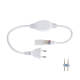 Afbeelding van Neon LED Strip  Rond Dimbaar Flexibel 360 220V AC 120 LED/m IP67 in Geel op Maat om de 100cm