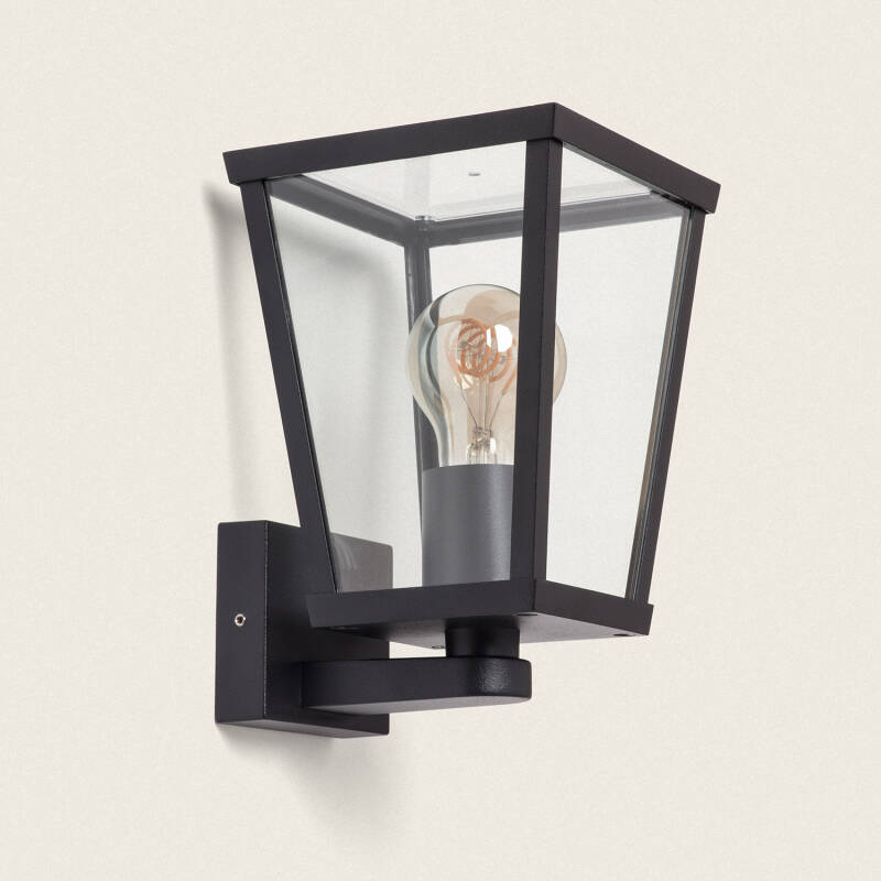 Image of Seppanen Aluminium & Glass Outdoor Wall Lamp 