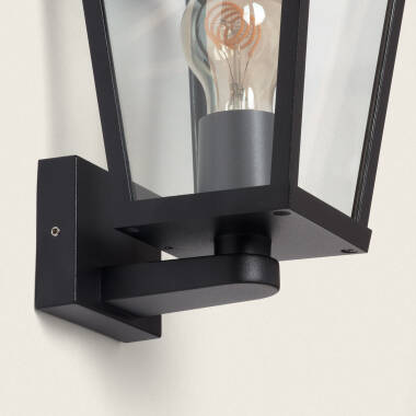 Image of Seppanen Aluminium & Glass Outdoor Wall Lamp 