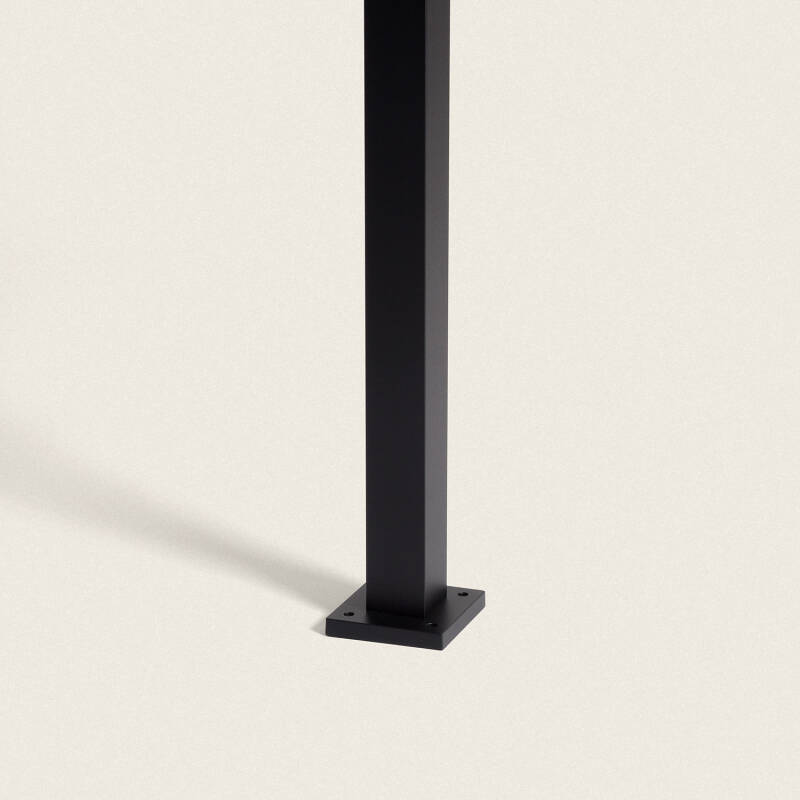 Image of Seppanen Aluminium & Glass Outdoor Bollard 65cm 