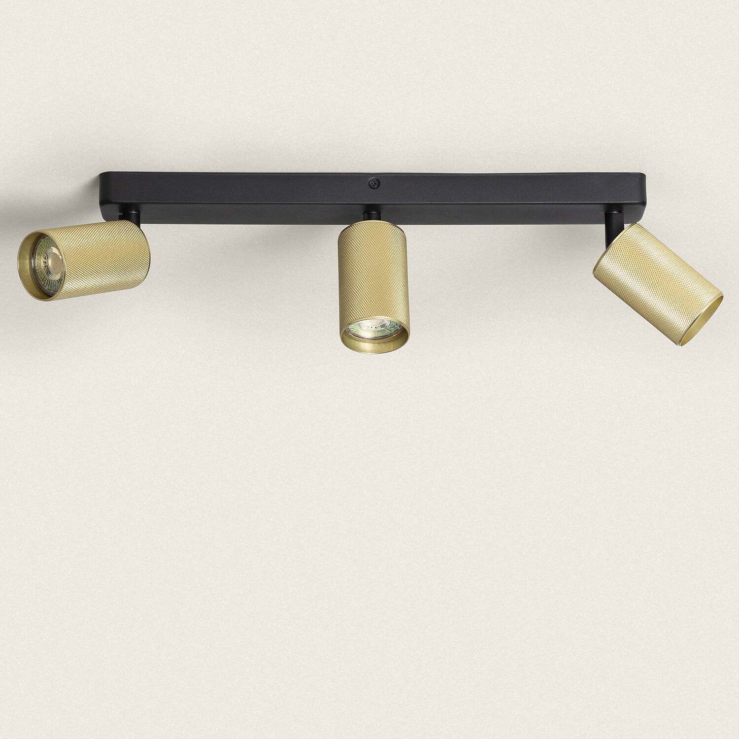 Kinkiet Sufitowy z Aluminium Breixo 3-Pkt. - widok prezentacyjny