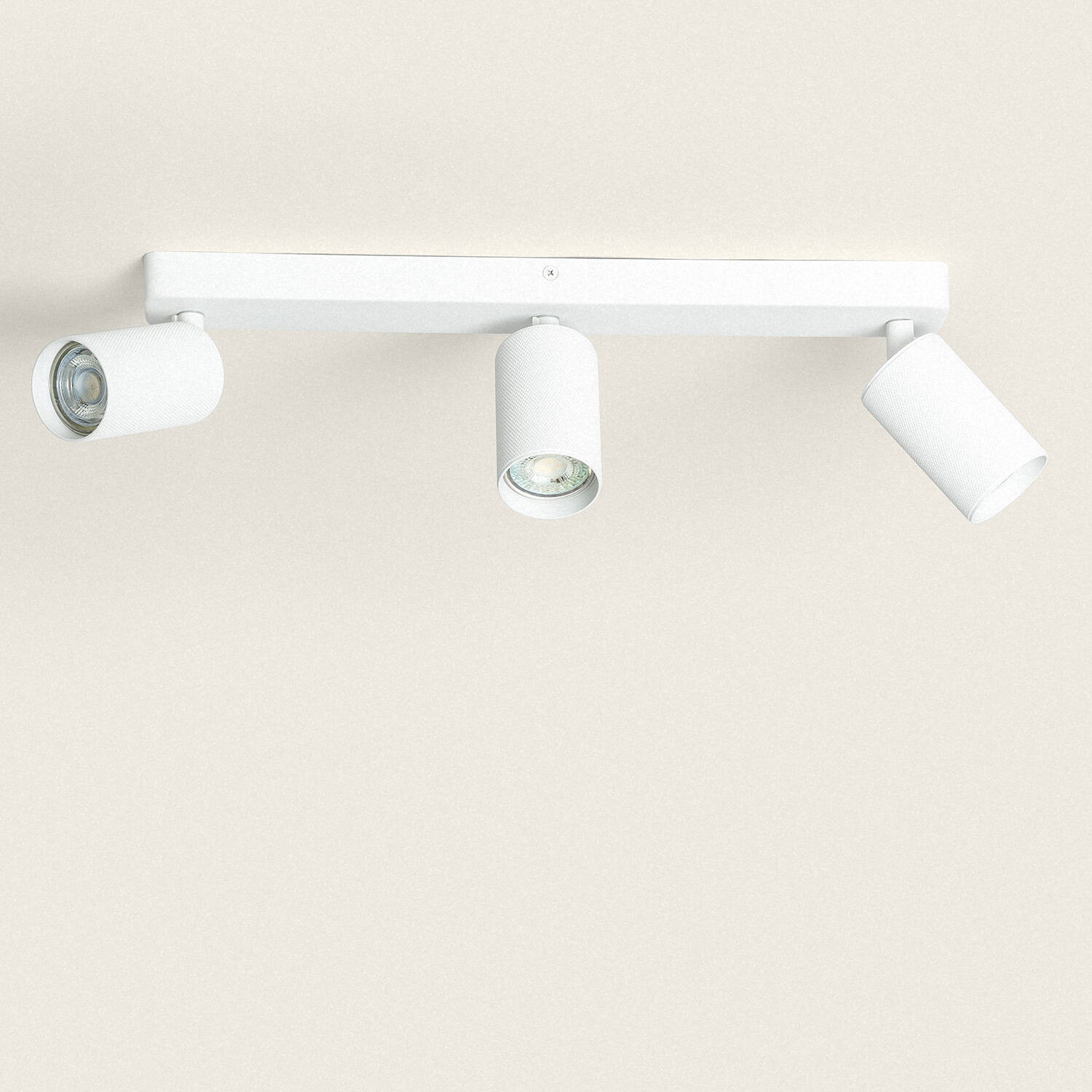 Kinkiet Sufitowy z Aluminium Breixo 3-Pkt. - widok prezentacyjny