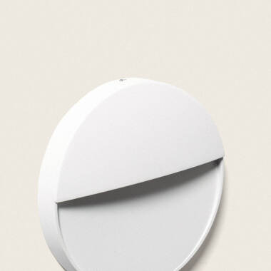 Image of Jade 3W Round Outdoor Selectable CCT LED Wall Light