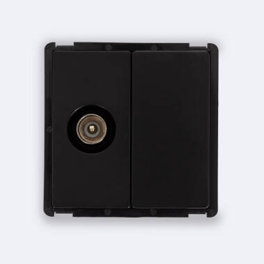 TV-Steckdose männlich + Blindkappe Modern