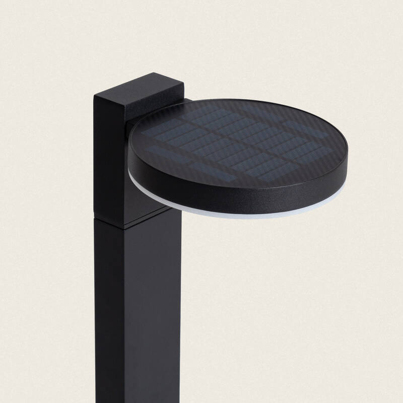 Bild von LED Bodenstehleuchte Außen Solar 5W 50 cm Aluminium mit Bewegungssensor Aris