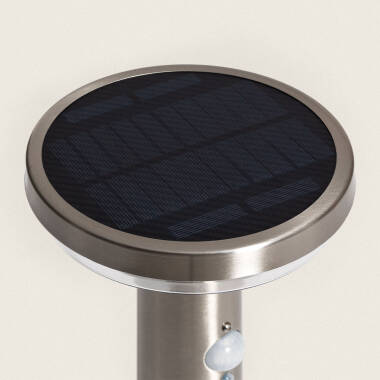 Bild von LED Bodenstehleuchte Außen Solar 5W 50cm Aluminium mit Bewegungssensor Barton