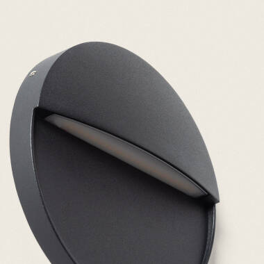 Afbeelding van LED-wandlamp Outdoor  6,5 W Selecteerbare CCT Aluminium, rond Opbouw Jade