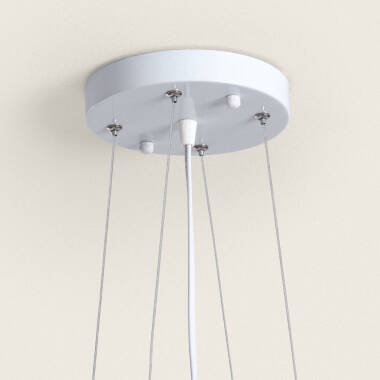 Image de Suspension LED 24W Rectangulaire SwitchCCT Sélectionnable 580X200 mm Double Face Noir