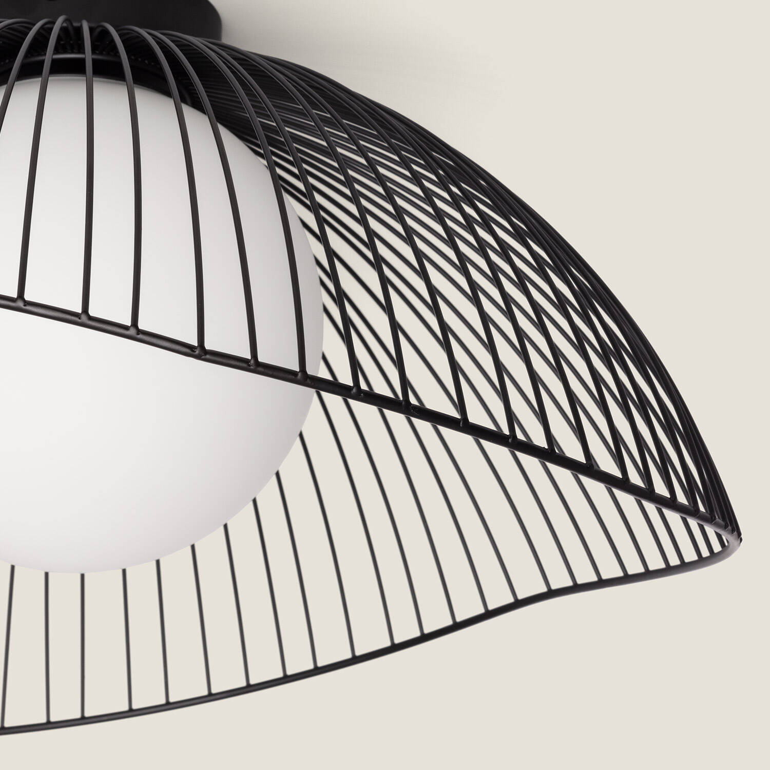 Lampa Sufitowa z Metalu i Szkła Moad - widok 2