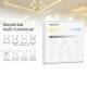 Image of MiBoxer 12/24V DC CCT LED Dimmer Controller + Wall Mounted 4 Zone RF Remote