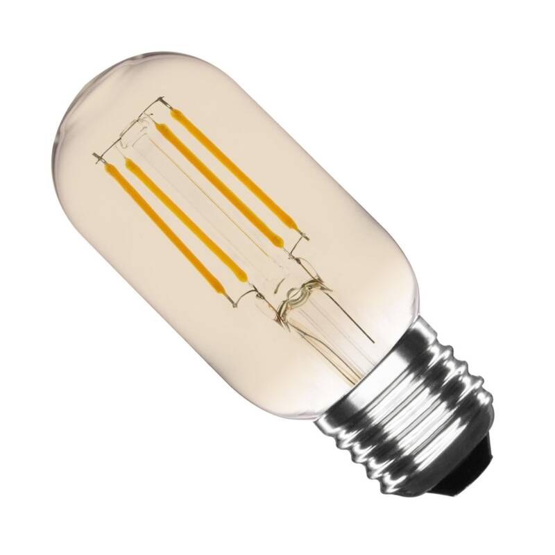 Bild von LED-Glühbirne Filament E27 4W 360 lm T45 Dimmbar Gold