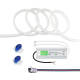 Image of KIT: 5m 24V DC Neon LED Strip, 120LED/m IP65 with Power Supply