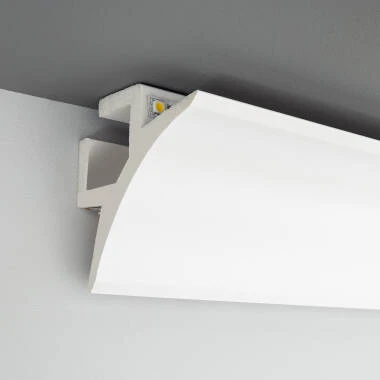Moulure Corniche 2m pour 2 Rubans LED ARCOS 85