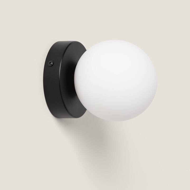 Image of Kellits Metal & Glass Wall Lamp 