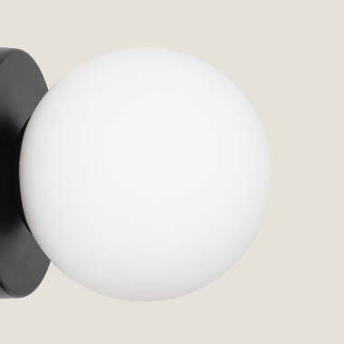 Image of Kellits Metal & Glass Wall Lamp 