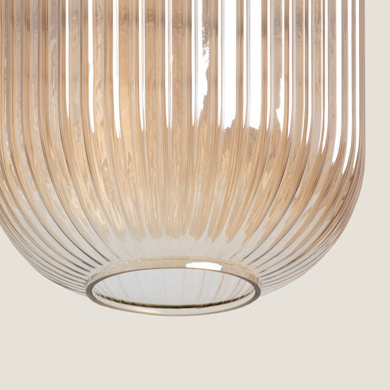 Image of Mavis Metal & Glass Pendant Lamp 