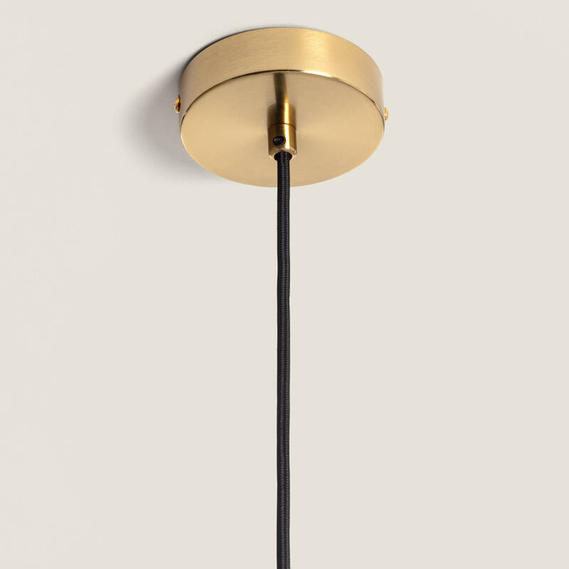 Image of Mavis Metal & Glass Pendant Lamp 