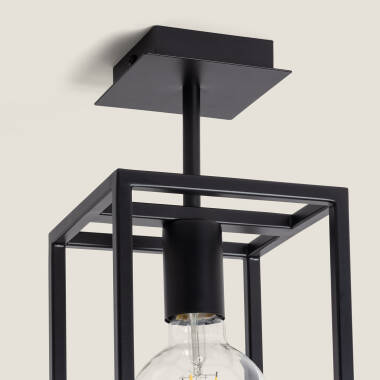 Image of Ewarton Metal Ceiling Lamp 