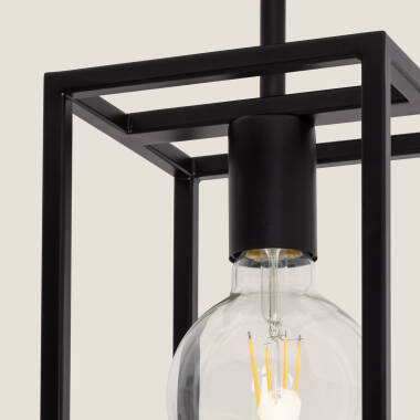 Image of Ewarton Metal Ceiling Lamp 